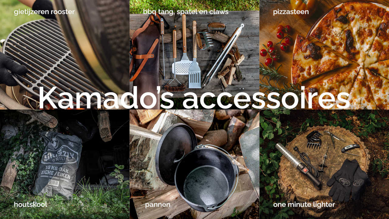 Outdarecooking kamado's accessoires