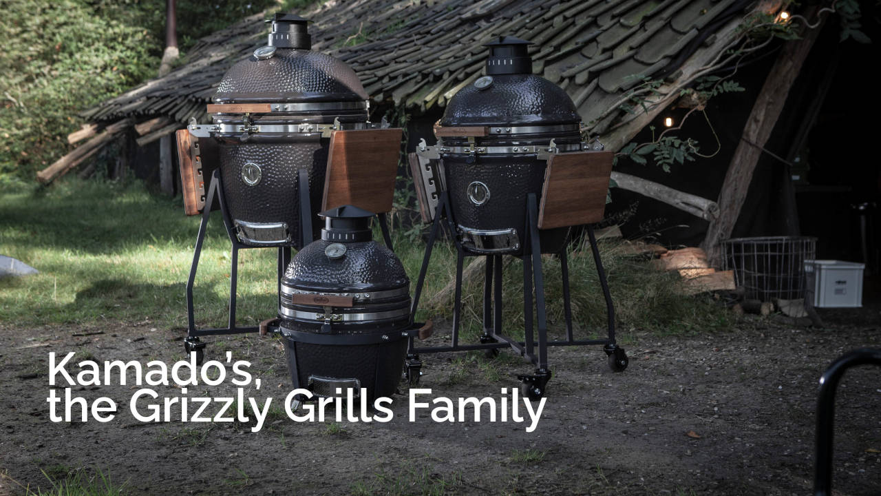 Outdarecooking kamado's the grizzly grills family
