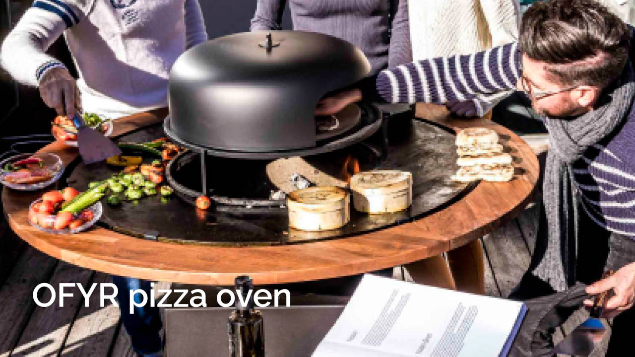 Outdarecooking ofyr pizza oven